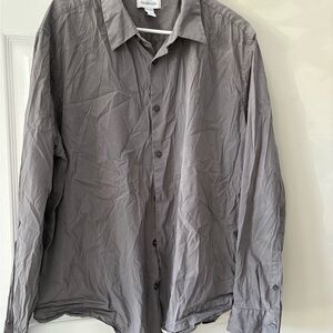 Calvin Klein Charcoal Long Sleeve Shirt